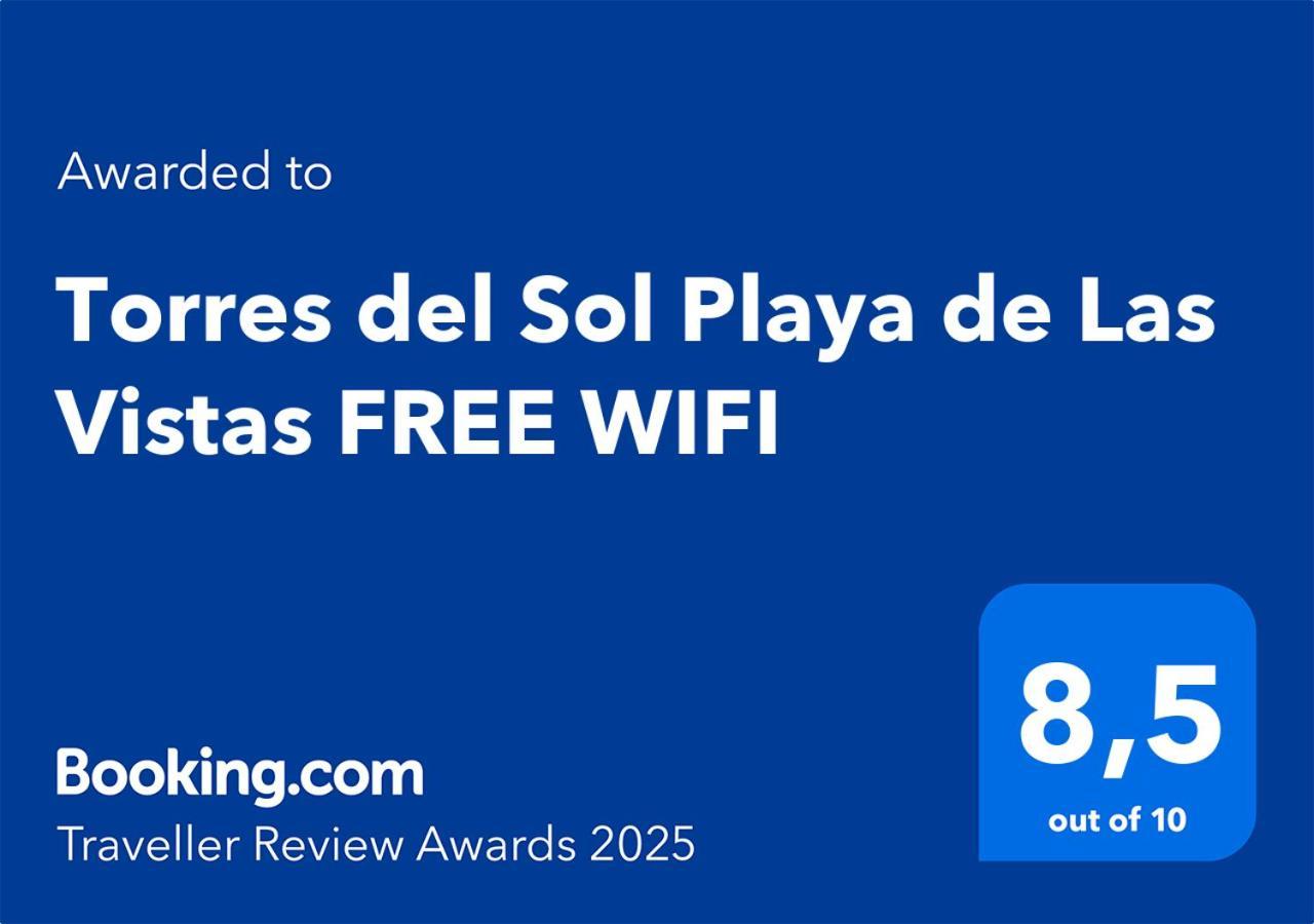 Torres Del Sol Playa De Las Vistas Free Wifi Playa de las Americas  Exteriör bild